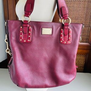 Authentic MICHAEL KORS Big Valley  Leather